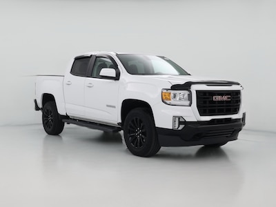 White 2022 GMC Canyon Elevation