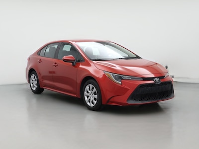 Red 2021 Toyota Corolla LE