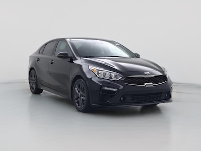 Black 2021 Kia Forte GT-Line