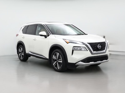 White 2023 Nissan Rogue Platinum