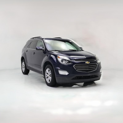 Blue 2017 Chevrolet Equinox LT