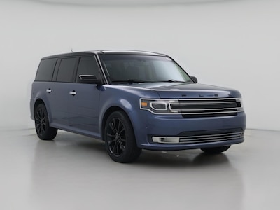 Blue 2018 Ford Flex Limited