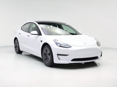 White 2021 Tesla Model 3 Standard Range Plus