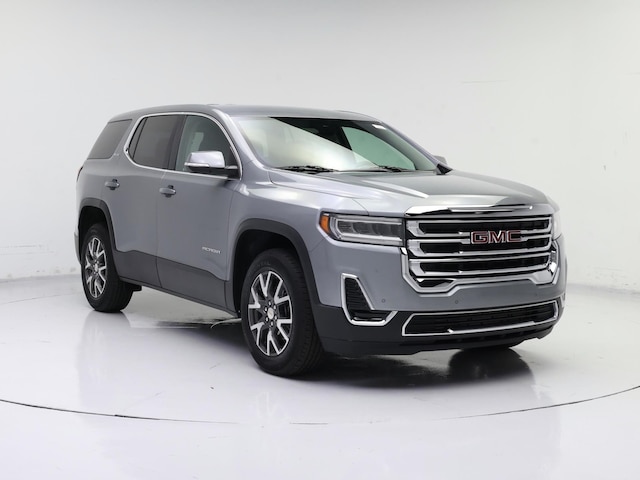 Gray 2023 GMC Acadia SLE FWD SUV / Crossover Front-Wheel Drive Automatic