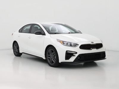 White 2021 Kia Forte GT-Line
