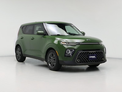Green 2020 Kia Soul EX