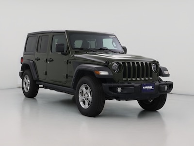 Green 2021 Jeep Wrangler Unlimited Freedom