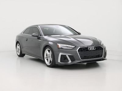 Gray 2022 Audi A5 S-Line Premium