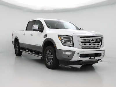 White 2023 Nissan Titan XD Platinum Reserve