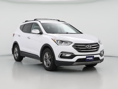 White 2017 Hyundai Santa Fe Sport