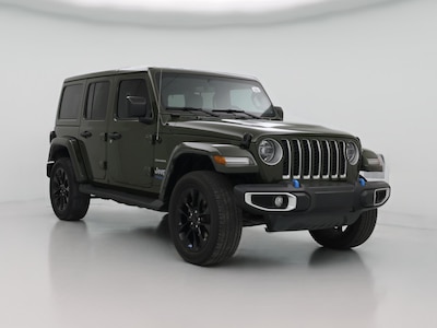 Green 2022 Jeep Wrangler 4XE PHEV Unlimited Sahara