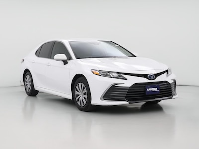 White 2023 Toyota Camry Hybrid LE