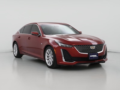 Red 2020 Cadillac CT5 Luxury
