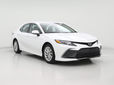 White 2021 Toyota Camry LE