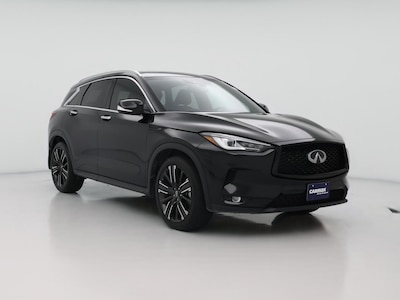 Black 2022 Infiniti QX50 Luxe