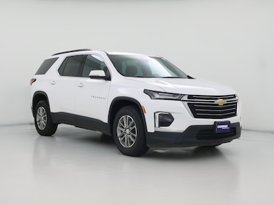 White 2023 Chevrolet Traverse LT Cloth