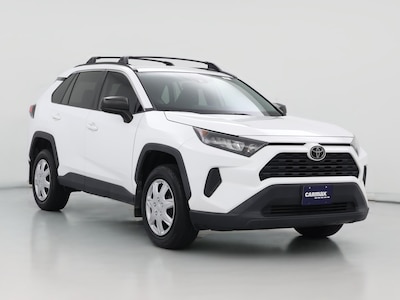 White 2020 Toyota RAV4 LE