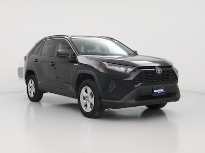 Black 2020 Toyota RAV4 Hybrid LE