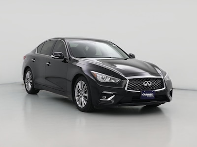 Black 2023 Infiniti Q50 Luxe