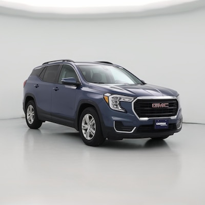 Blue 2024 GMC Terrain SLE