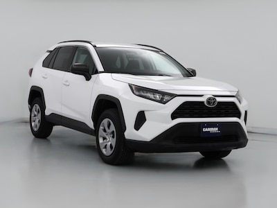 White 2020 Toyota RAV4 LE