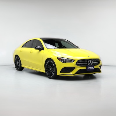 Yellow 2020 Mercedes-Benz CLA250