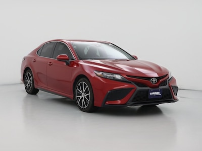 Red 2021 Toyota Camry SE Night Shade