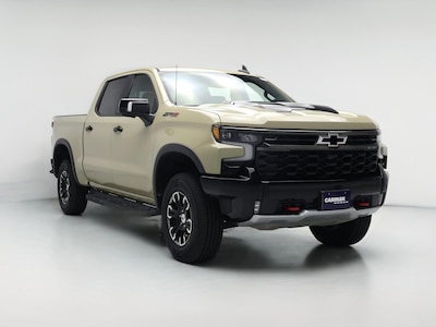 Tan 2022 Chevrolet Silverado 1500 ZR2