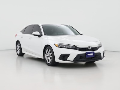 White 2023 Honda Civic LX