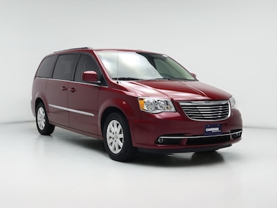 Red 2016 Chrysler Town and Country Touring