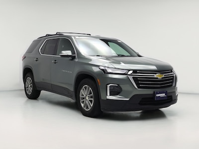 Green 2022 Chevrolet Traverse LT Cloth