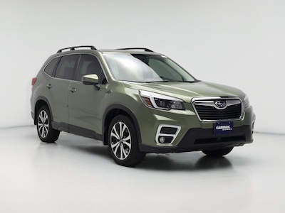 Green 2021 Subaru Forester Limited