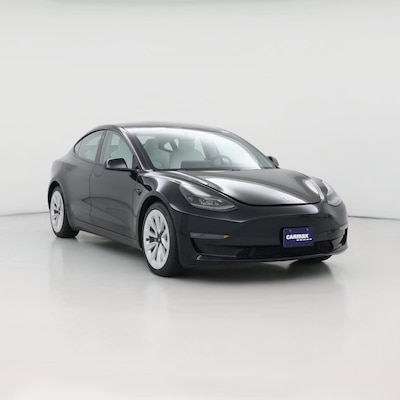 Black 2021 Tesla Model 3 Long Range