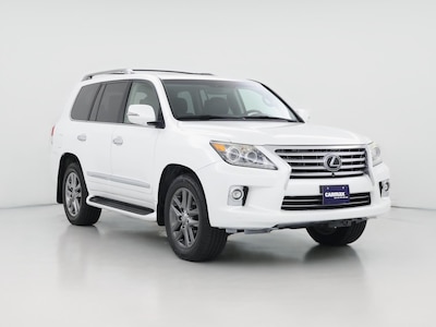 White 2014 Lexus LX 570