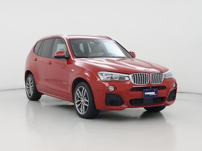 Red 2016 BMW X3 XDrive35i