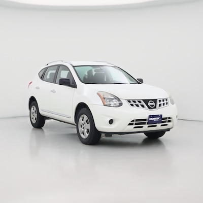 White 2015 Nissan Rogue Select S