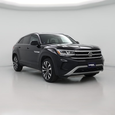 Black 2021 Volkswagen Atlas Cross Sport SE w/Tech