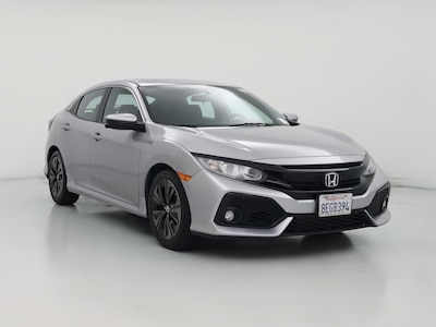 Silver 2018 Honda Civic EX