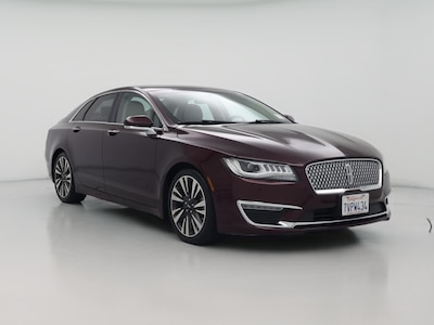 Red 2017 Lincoln MKZ Hybrid Reserve