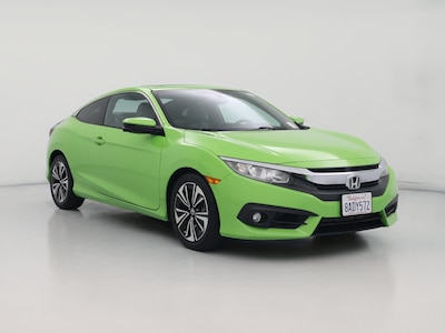 Green 2017 Honda Civic EX-T