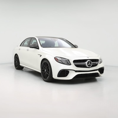 White 2020 Mercedes-Benz E63 AMG