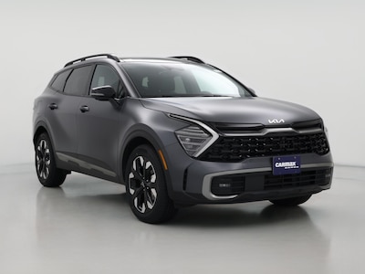 Gray 2023 Kia Sportage PHEV X-Line Prestige