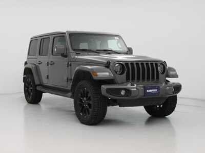 Gray 2022 Jeep Wrangler Unlimited Willys