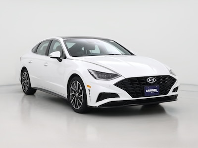 White 2023 Hyundai Sonata Limited