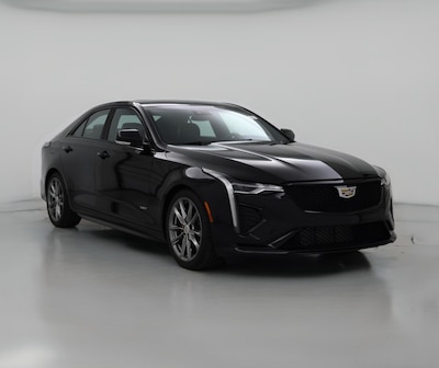 Black 2021 Cadillac CT4 V