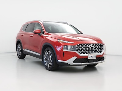 Red 2023 Hyundai Santa Fe Limited