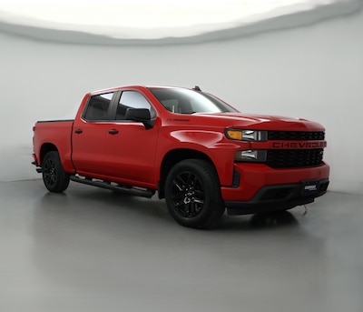 Red 2021 Chevrolet Silverado 1500 Custom