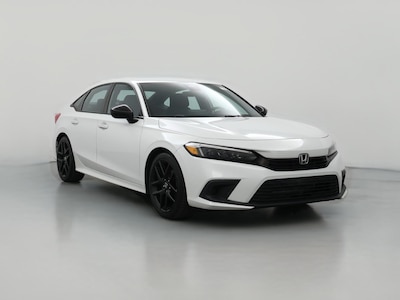 White 2022 Honda Civic Sport
