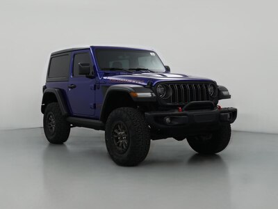 Blue 2020 Jeep Wrangler Rubicon