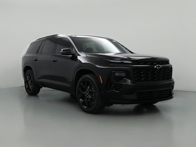 Black 2025 Chevrolet Traverse RS